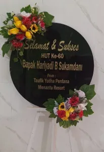 Papan Akrilik Ucapan Ulang Tahun Kotawaringin Barat