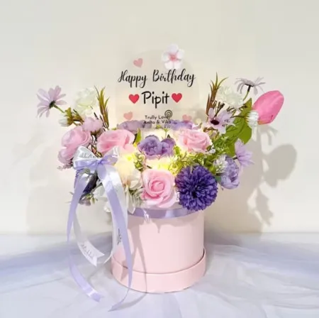 Bloom Box Akrilik Ucapan Ulang Tahun Kotawaringin Barat